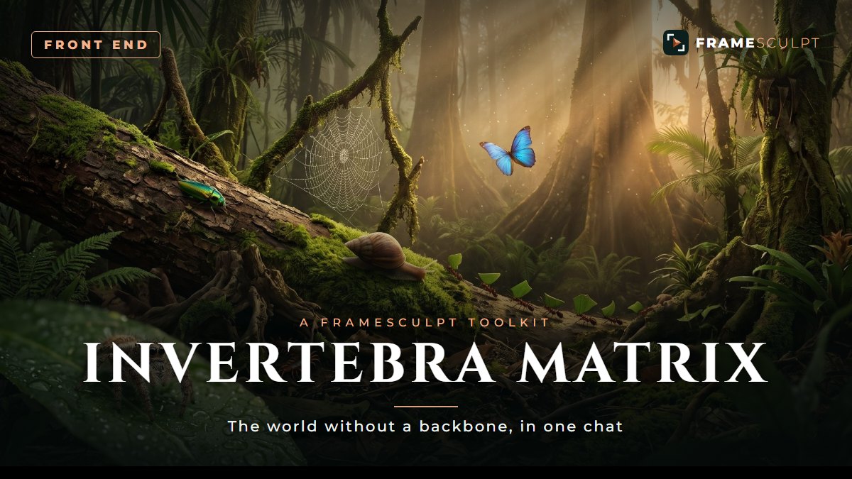 INVERTEBRA MATRIX poster